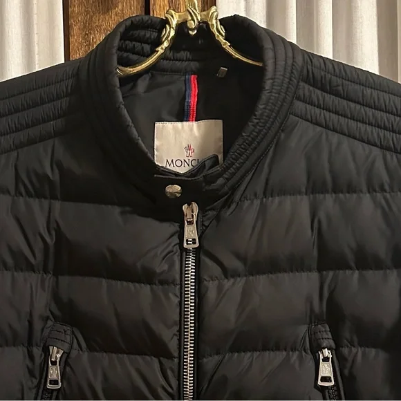 Moncler Black Down Jacket